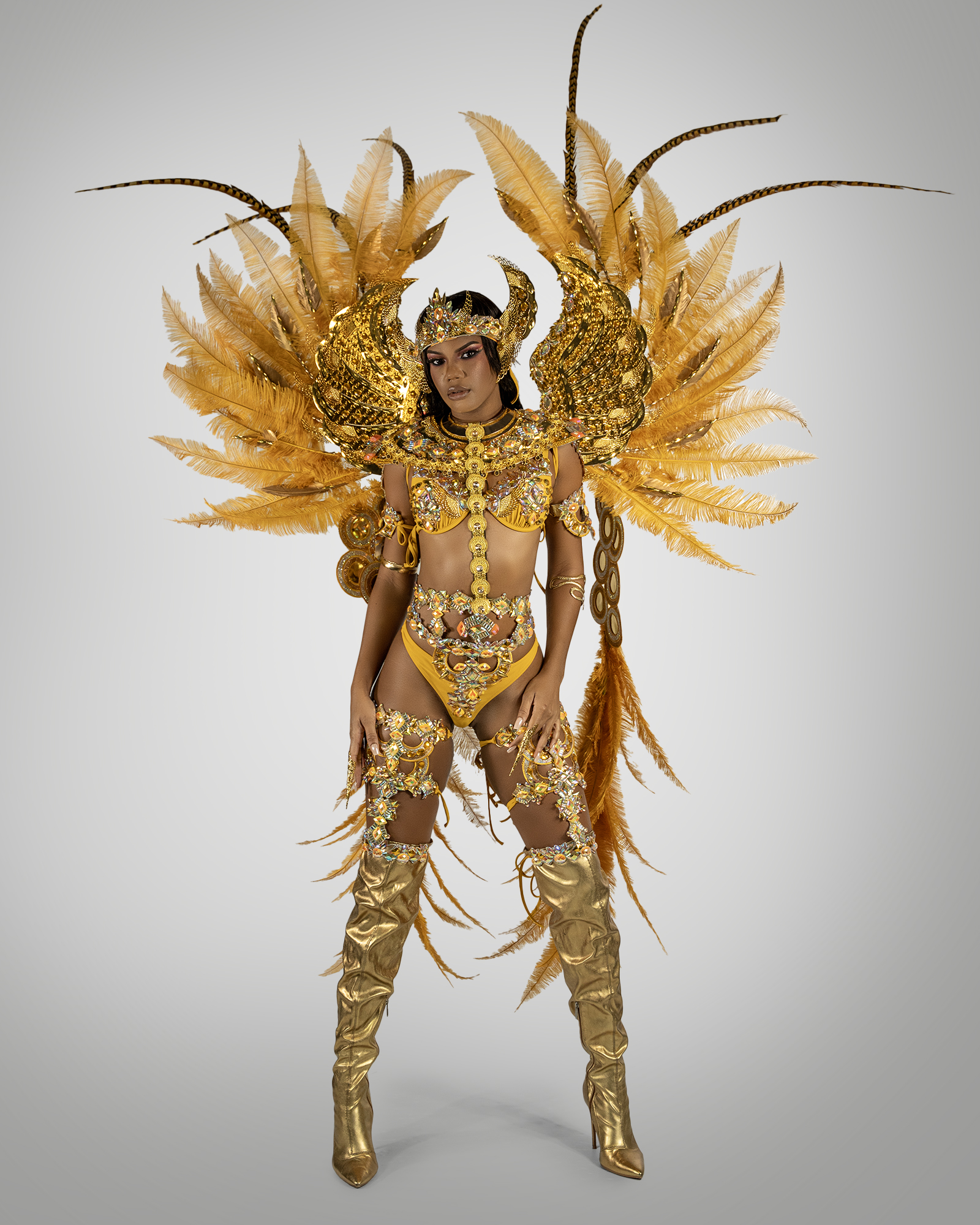 Phara - Platinum Frontline Two Piece Thong